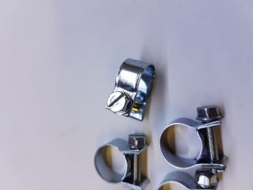 Preview: 10 Stck. Mini Schlauchschelle W1 - 13-15 mm INDUSTRIE QUALITÄT